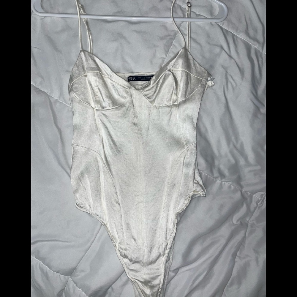 Satin bodysuit